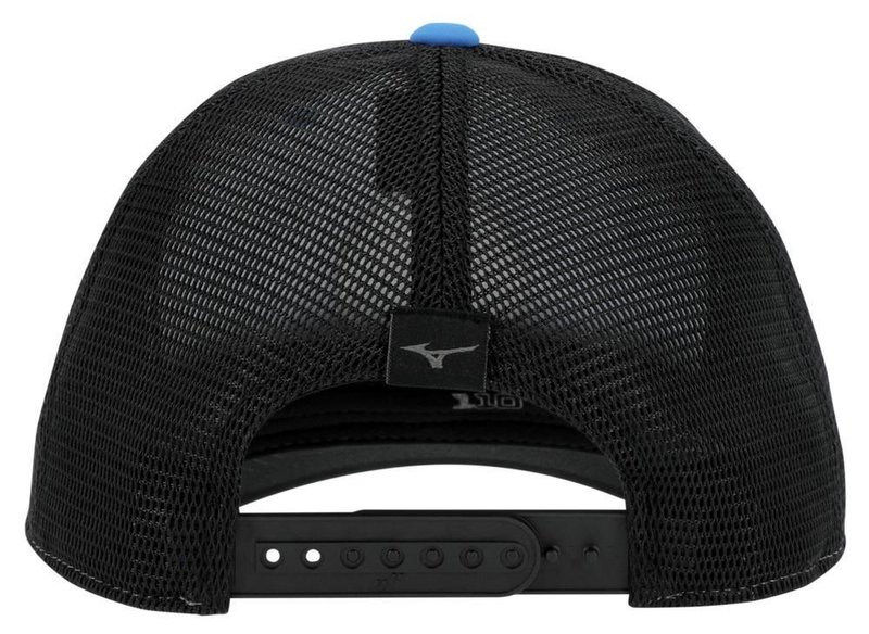 Mizuno Crossed Clubs Meshback cappellino da uomo, brilliant blue