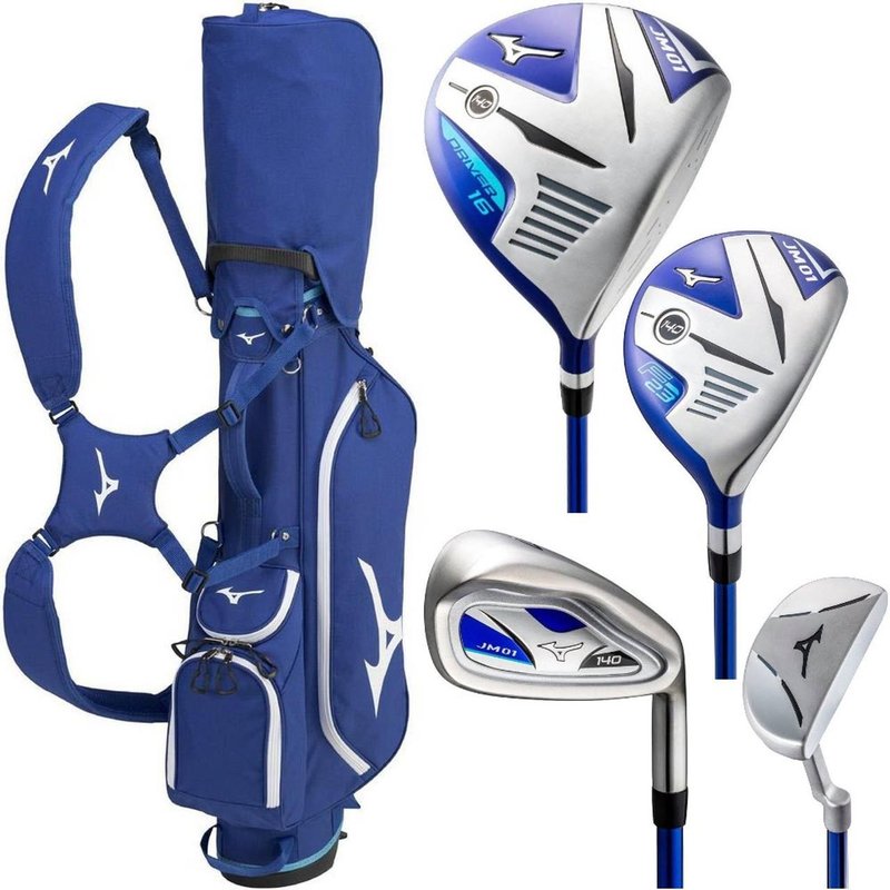 Mizuno JM01 120 5PC set da golf junior, acciaio/grafite