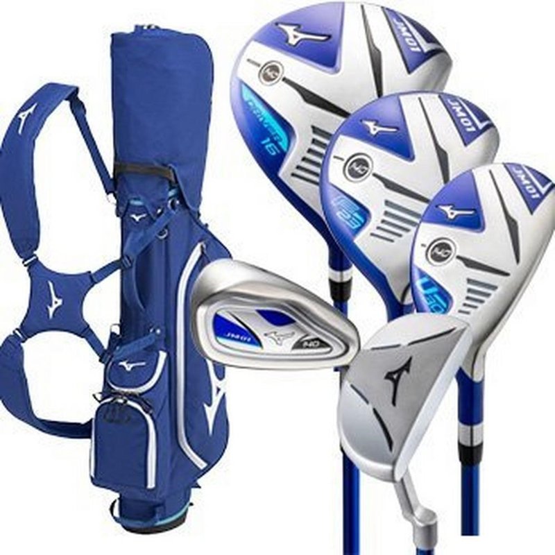Mizuno JM01 140 7PC set da golf junior, grafite, 140-160cm (10-12Y)