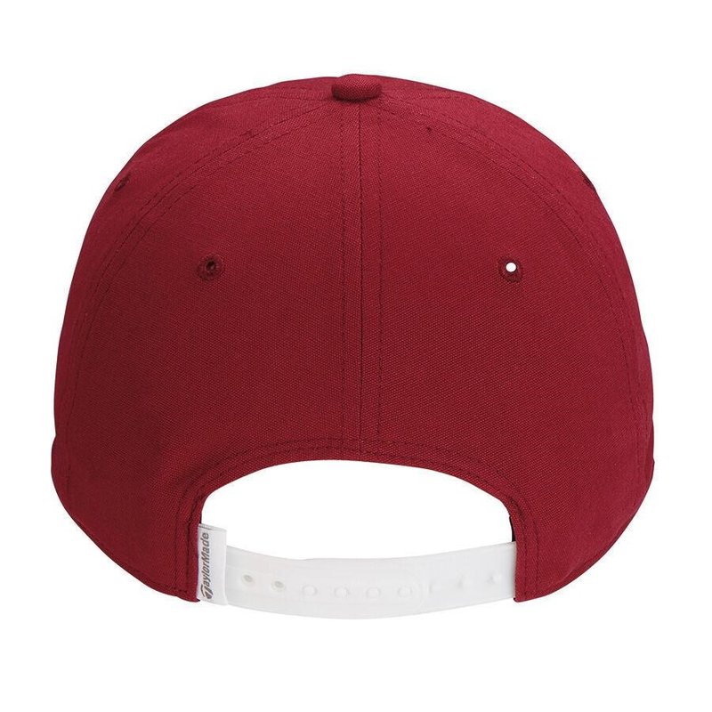 TaylorMade 5 panel cappellino da golf, rosso
