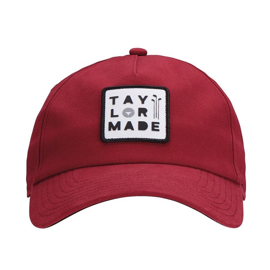 TaylorMade 5 panel cappellino da golf, rosso