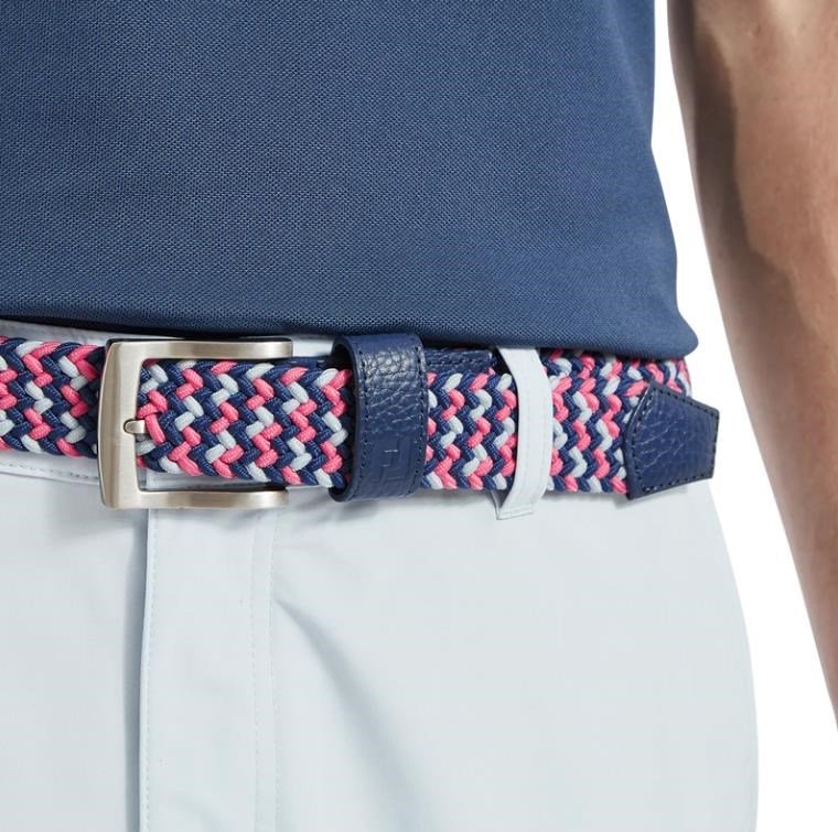 FootJoy Braided cintura unisex, multicolore