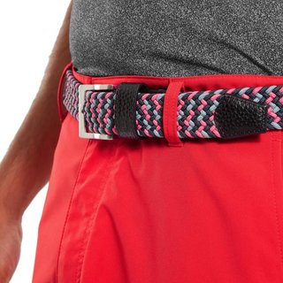 FootJoy Braided cintura unisex, nero/rosa