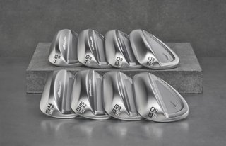 Mizuno Pro T-3 Soft White Satin wedge, acciaio