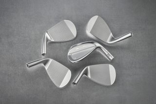 Mizuno Pro T-3 Soft White Satin wedge, acciaio