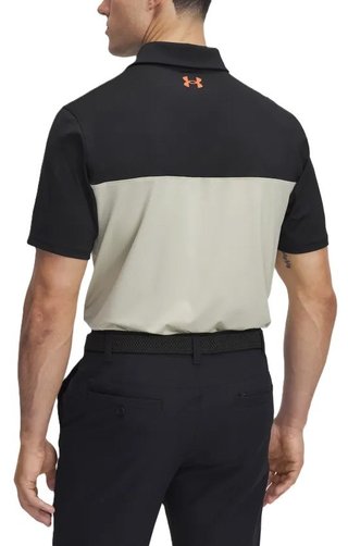 Under Armour T2G Color Block polo da uomo, nero