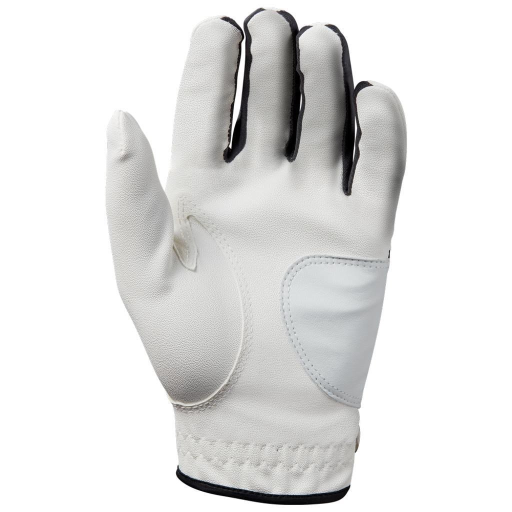 Wilson Feel Plus guanto da golf uomo, bianco
