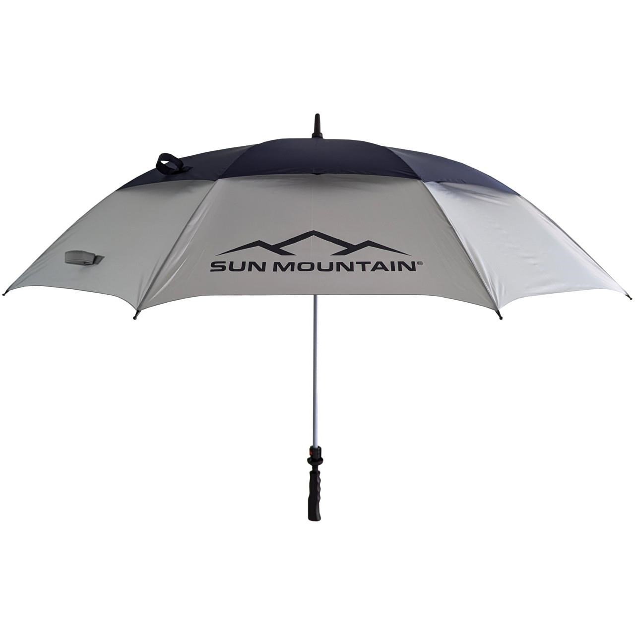 Sun Mountain H2NO 30SPF ombrello 68", nickel/cadet