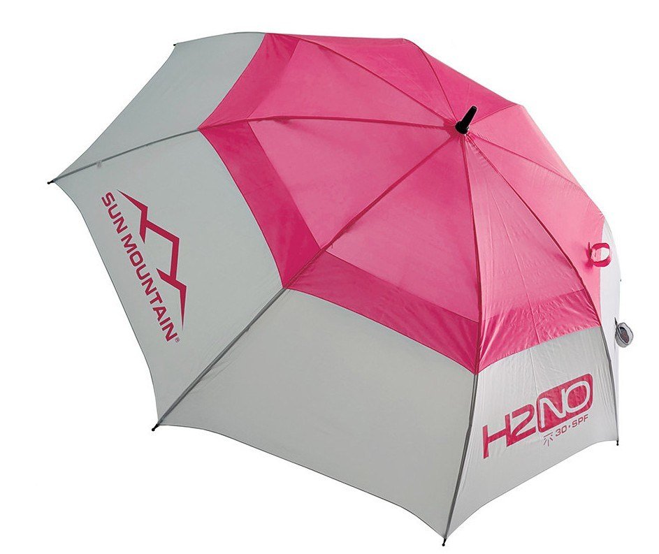 Sun Mountain H2NO 30SPF ombrello 68", rosa/cadet