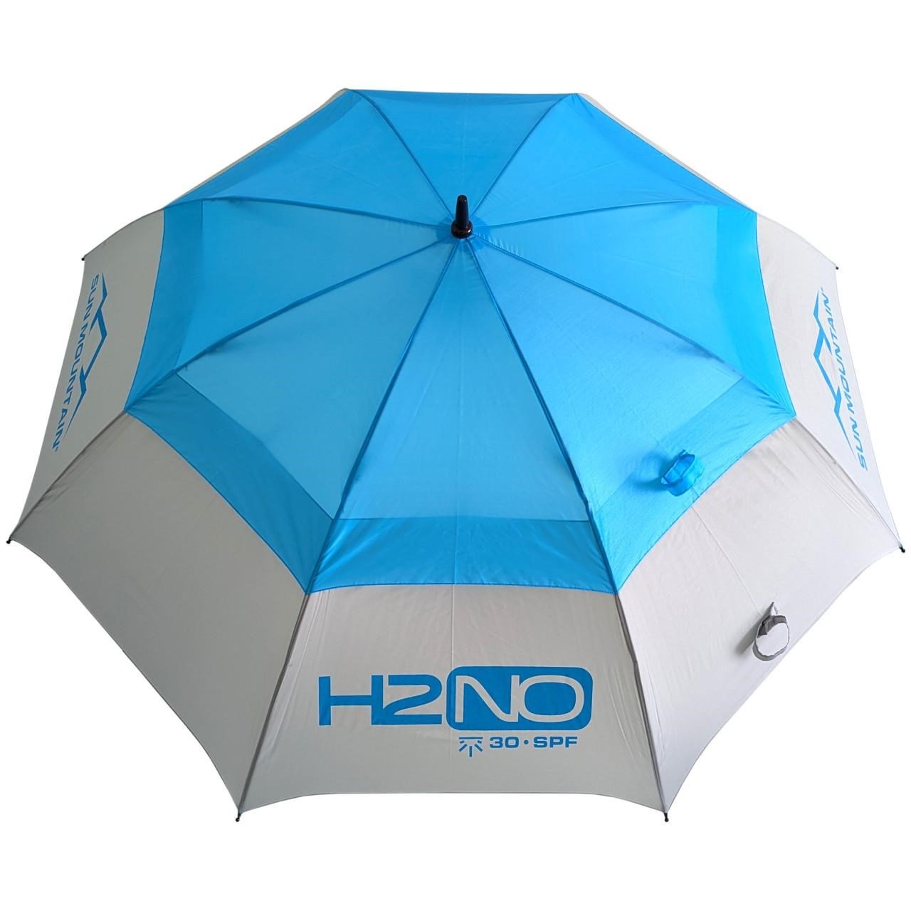 Sun Mountain H2NO 30SPF ombrello 68", surf/cadet, azzurro