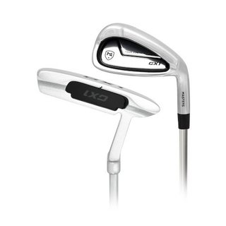 Masters GX1 Gts golf set da uomo, acciaio, + stand bag, nero/grigio/bianco