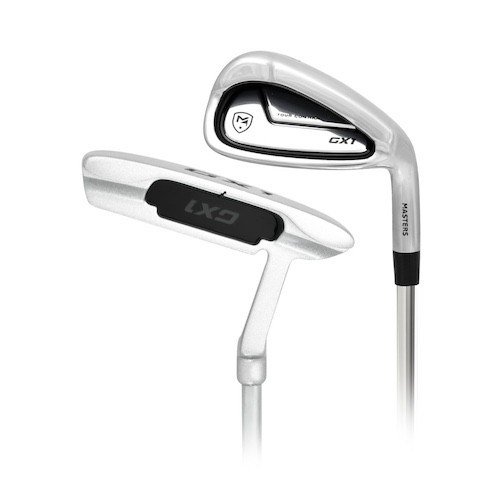 Masters GX1 Gts golf set da uomo, acciaio, + stand bag, nero/grigio/bianco