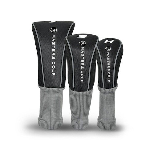 Masters GX1 Gts golf set da uomo, acciaio, MLH + stand bag, nero/grigio/bianco