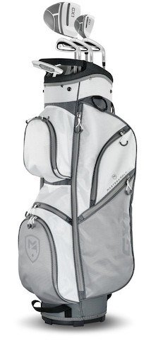 Masters GX1 ladies mezzo set da golf, grafite + cart bag