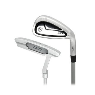 Masters GX1 ladies mezzo set da golf, grafite + cart bag