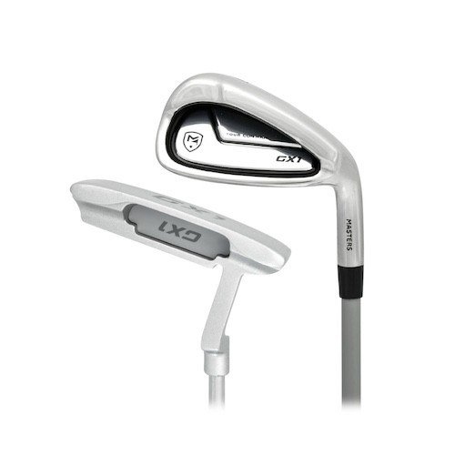 Masters GX1 ladies mezzo set da golf, grafite + cart bag