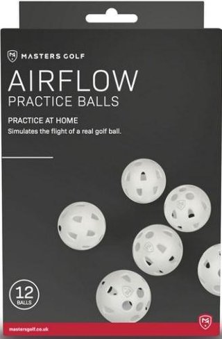 Masters Airflow XP palline da golf da allenamento (12 palline)