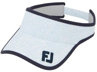 FootJoy Visor visiera da donna, skyway animal/navy
