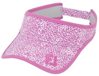 FootJoy Visor visiera da donna, berry animal