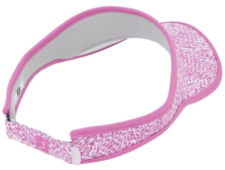 FootJoy Visor visiera da donna, berry animal