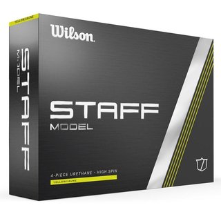 Wilson Staff Model palline da golf 2025, gialle