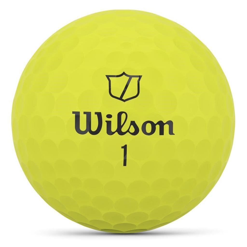 Wilson Staff Model palline da golf 2025, gialle