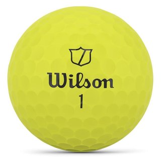 Wilson Staff Model palline da golf 2025, gialle