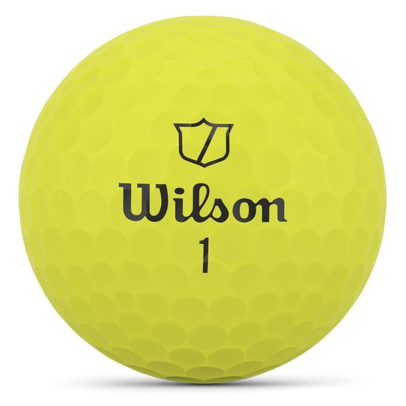 Wilson Staff Model palline da golf 2025, gialle