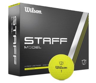 Wilson Staff Model palline da golf 2025, gialle