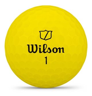 Wilson Triad palline da golf 2025 (12 palline), gialle