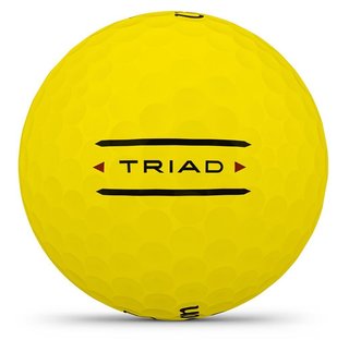 Wilson Triad palline da golf 2025 (12 palline), gialle