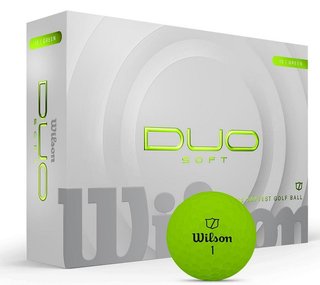 Wilson Duo Soft palline da golf, verdi