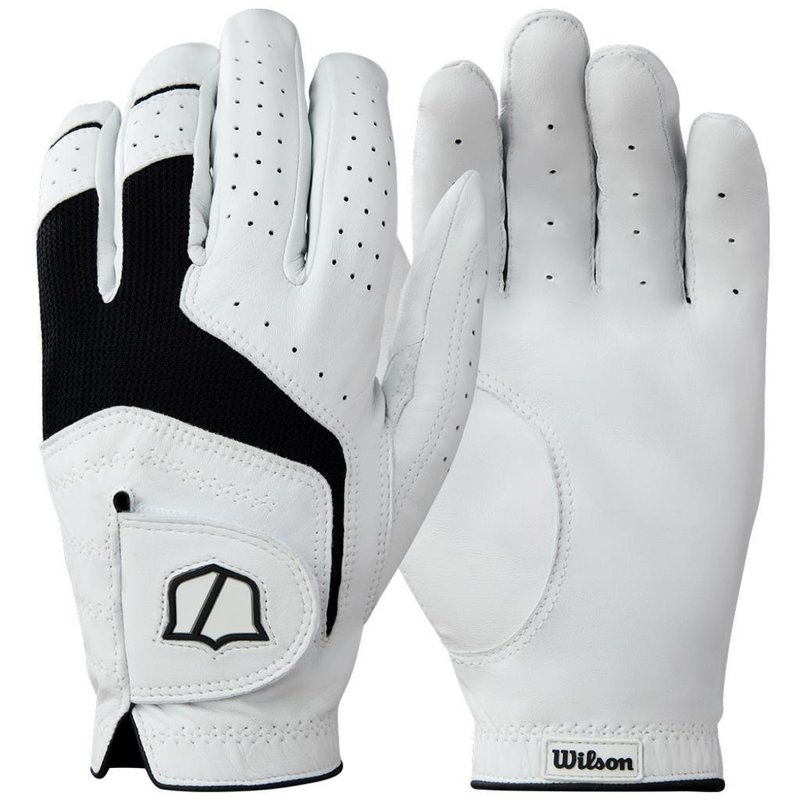 Wilson Conform guanto da golf da uomo, bianco