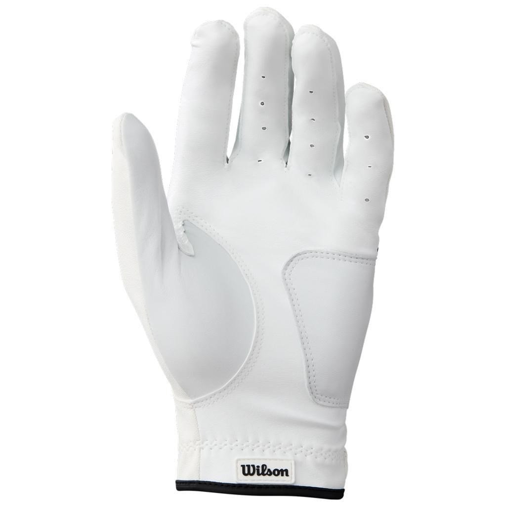 Wilson Grip Plus guanto da golf uomo, bianco