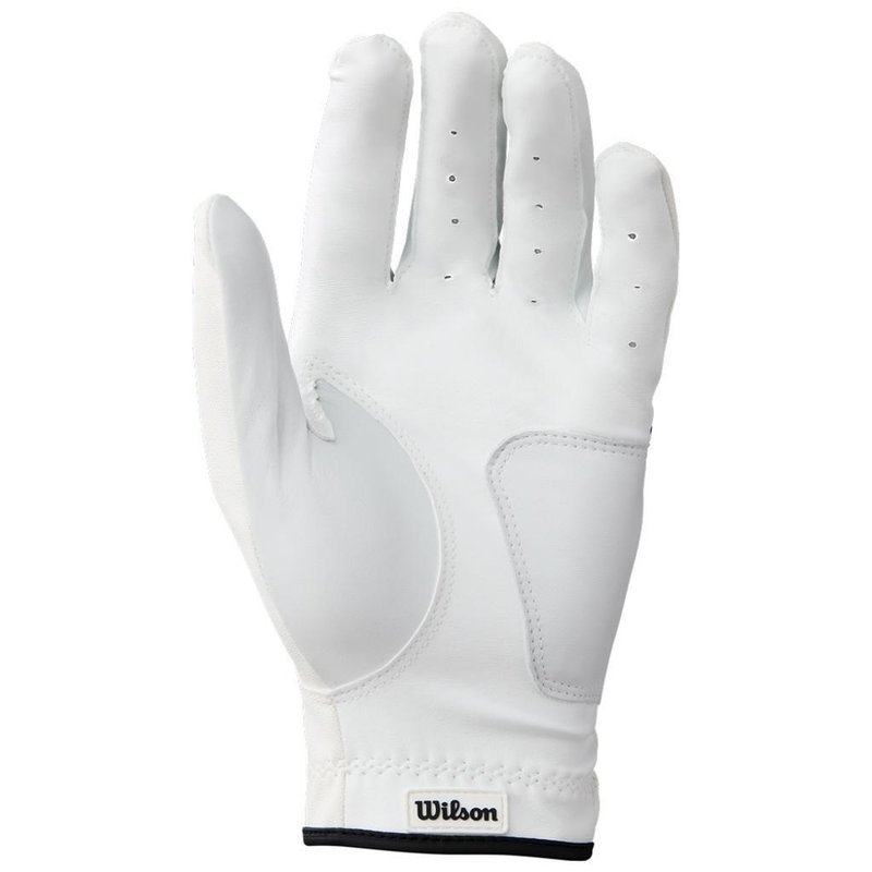 Wilson Grip Plus guanto da golf uomo, bianco