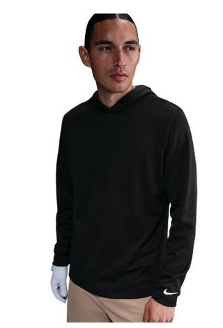 Nike Tour felpa con cappuccio da uomo, nero/bianco