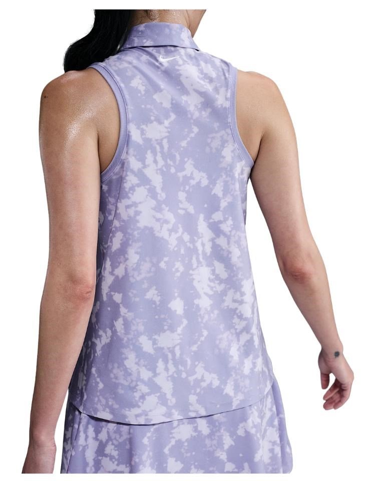 Nike Dri-Fit Victory polo donna, lilac ice/white