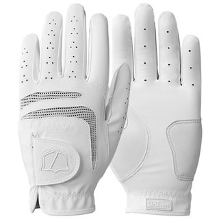 Wilson Grip Plus guanto da golf da donna, bianco