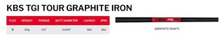 Srixon ZXi5 ferri da uomo, grafite