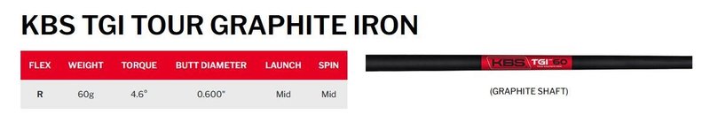 Srixon ZXi5 ferri da uomo, grafite