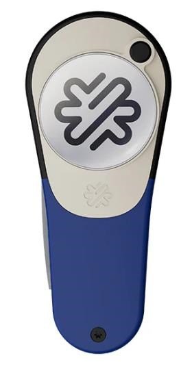 Pitchfix Icon segnaposto, blu
