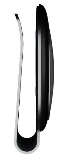 Pitchfix Hatclip segnapitch, nero