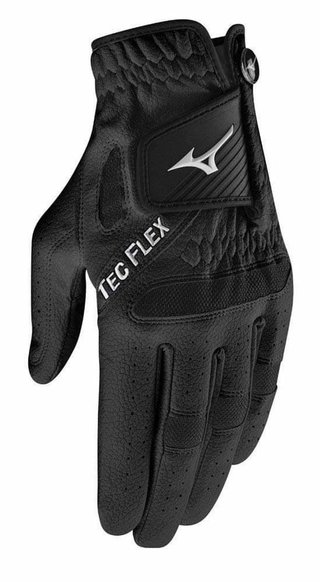 Mizuno TecFlex guanto da golf uomo, nero