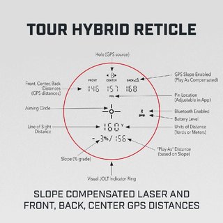 Bushnell Tour Hybrid telemetro laser (Slope)