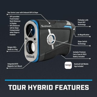 Bushnell Tour Hybrid telemetro laser (Slope)