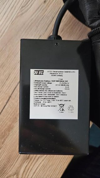 JuCad Powerpack 2.0 with MAGNETIC Plug (without charger-socket) accessorio per carrello