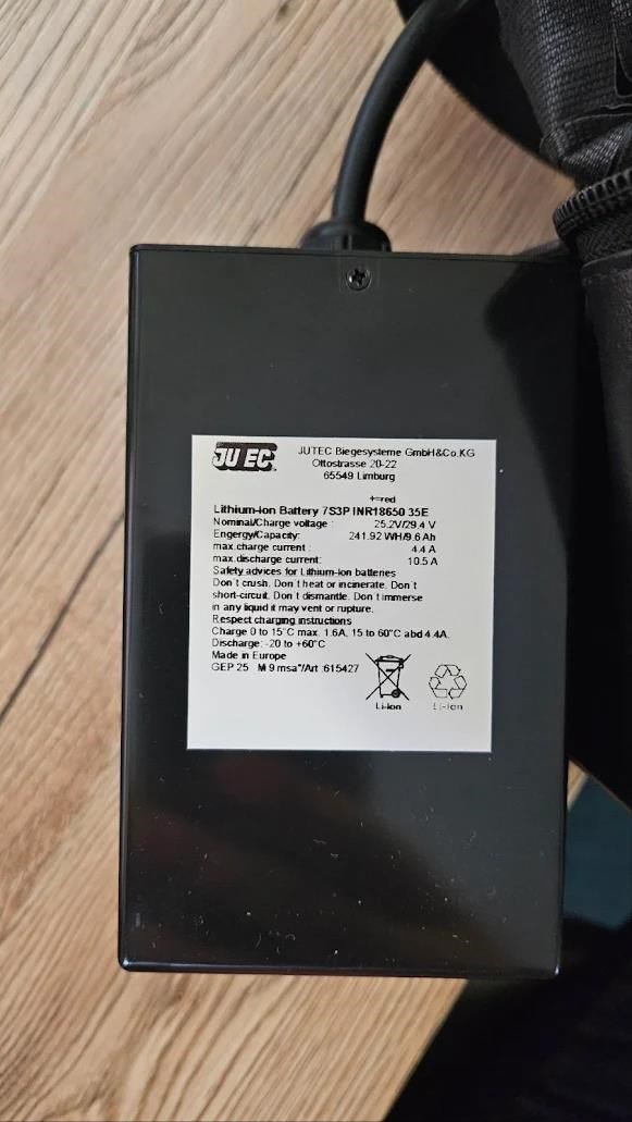 JuCad Powerpack 2.0 with MAGNETIC Plug (without charger-socket) accessorio per carrello