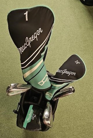 MacGregor DCT3000 set da golf da donna, grafite, cart bag