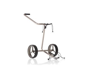JuCad Edition S carrello manuale a 2 ruote, lega di alluminio + borsa da trasporto JTT, argento