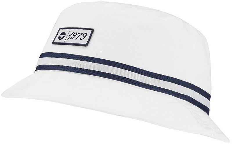 TaylorMade Vintage Twill Bucket cappello, bianco